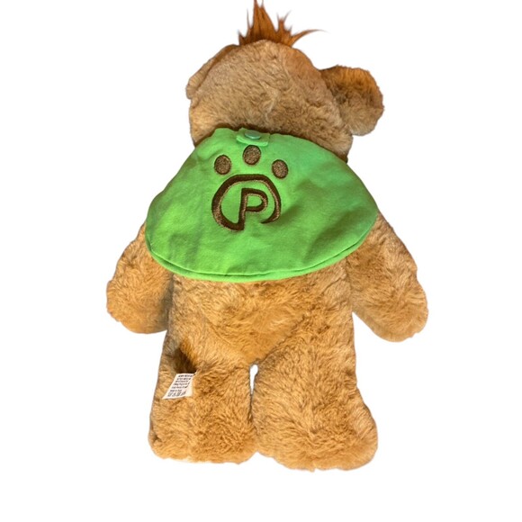 Plushible Tan Brown Teddy Bear Plush Stuffed Animal Toy 14” with Cape/Child Cape - Picture 3 of 9